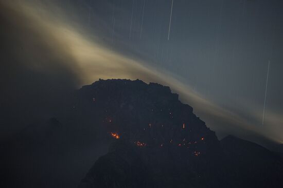 Indonesia Volcano Eruption