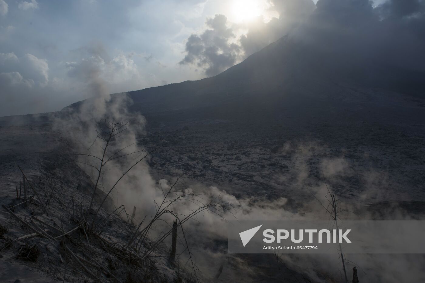 Indonesia Volcano Eruption