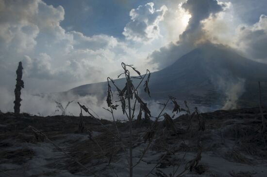 Indonesia Volcano Eruption