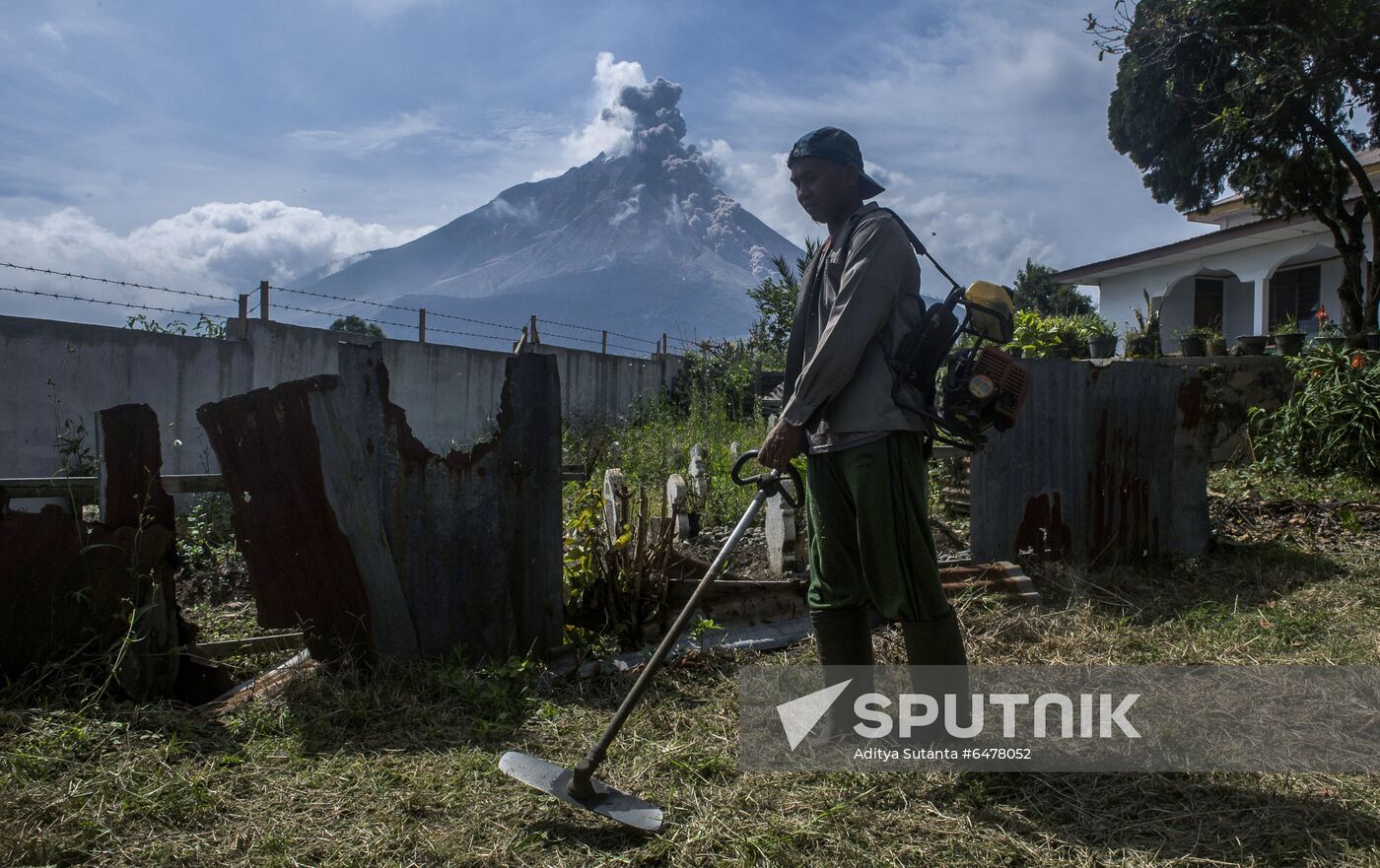 Indonesia Volcano Eruption