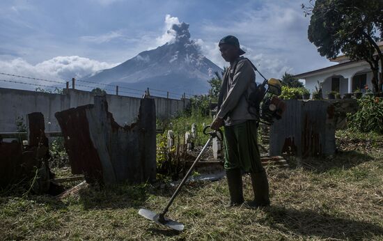 Indonesia Volcano Eruption