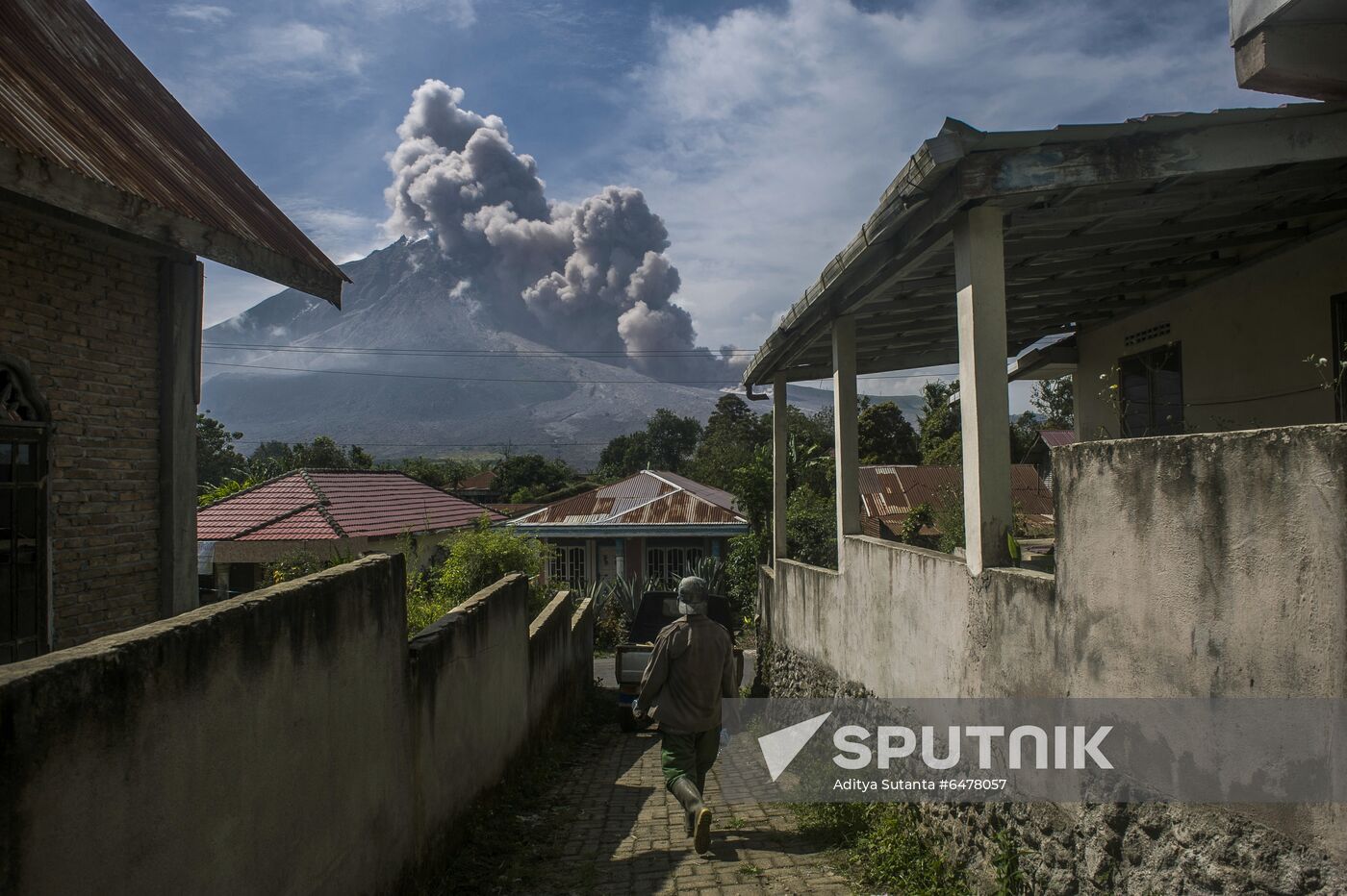 Indonesia Volcano Eruption