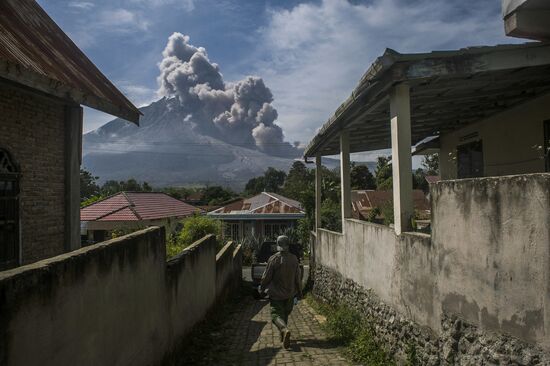 Indonesia Volcano Eruption