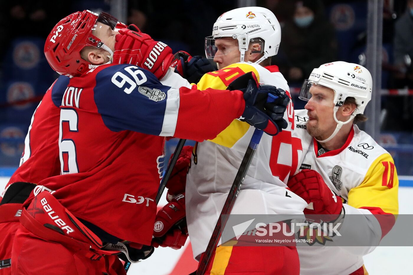 Russia Ice Hockey Lokomotiv - Jokerit