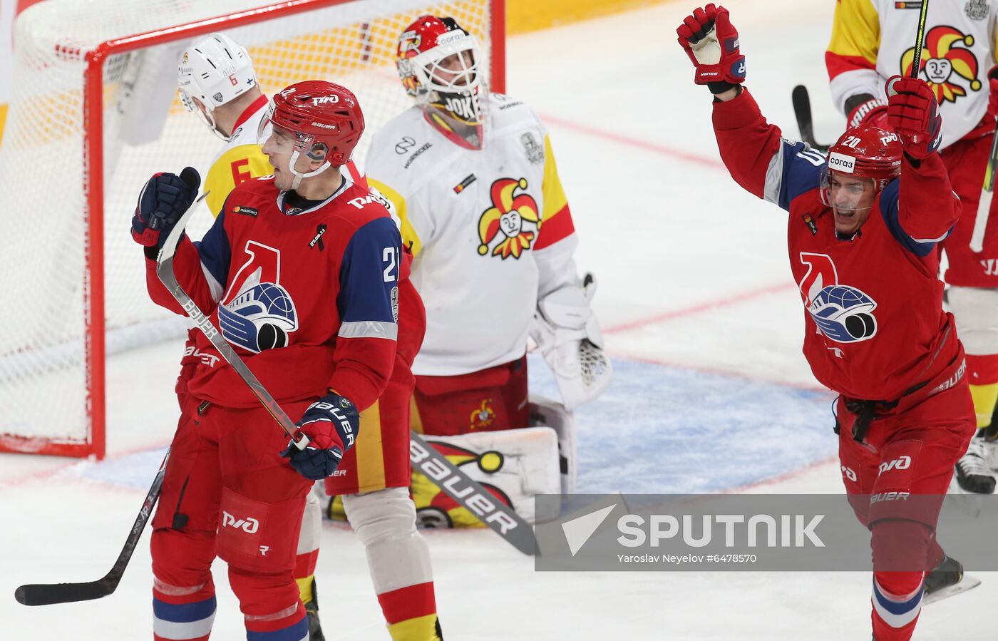 Russia Ice Hockey Lokomotiv - Jokerit