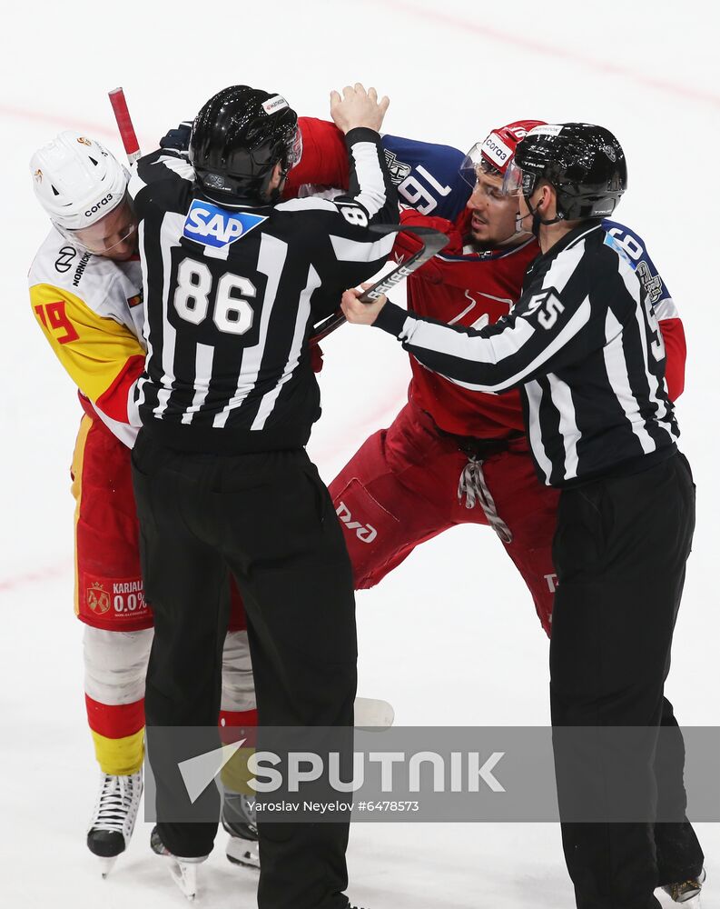 Russia Ice Hockey Lokomotiv - Jokerit