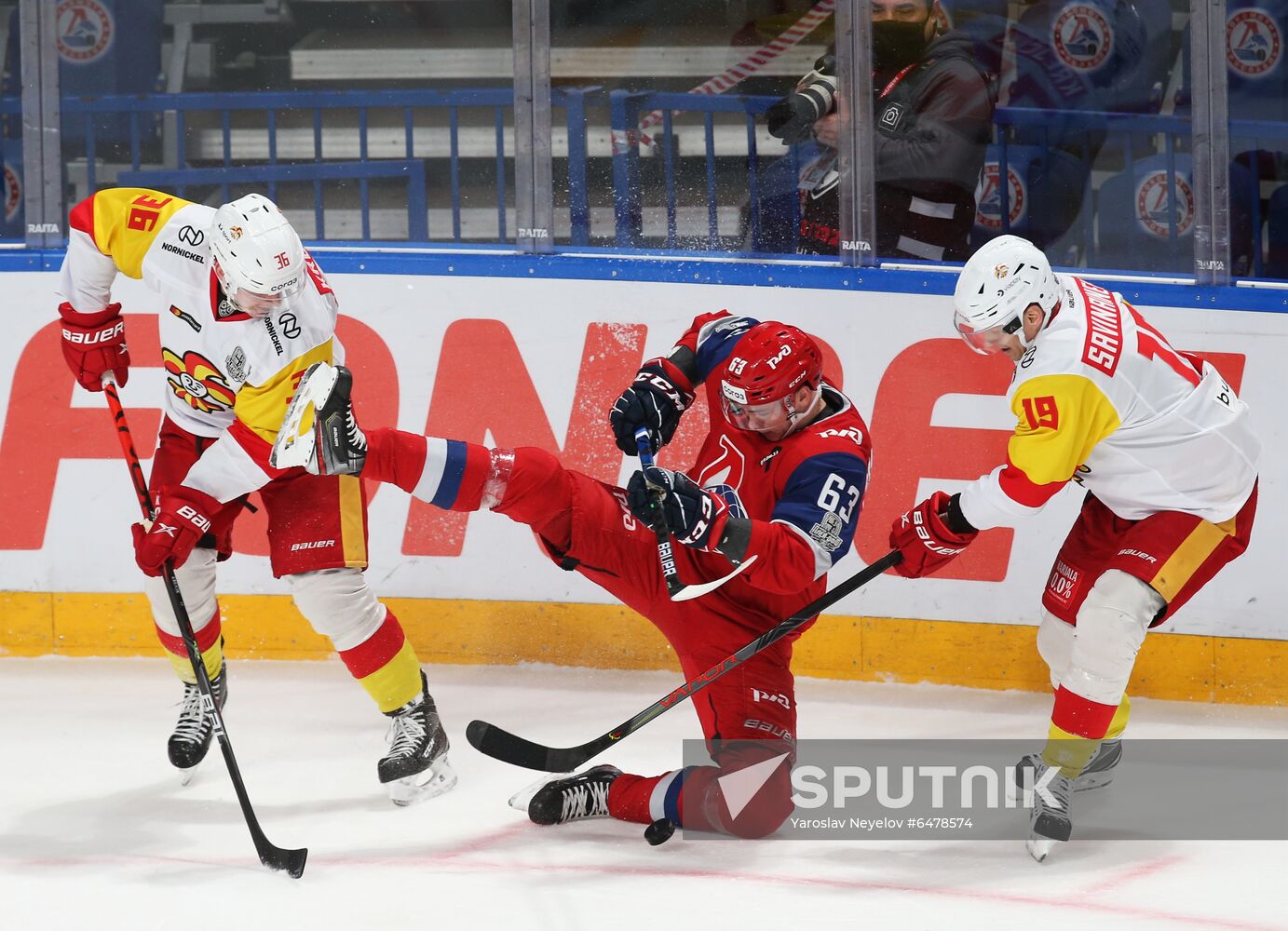 Russia Ice Hockey Lokomotiv - Jokerit