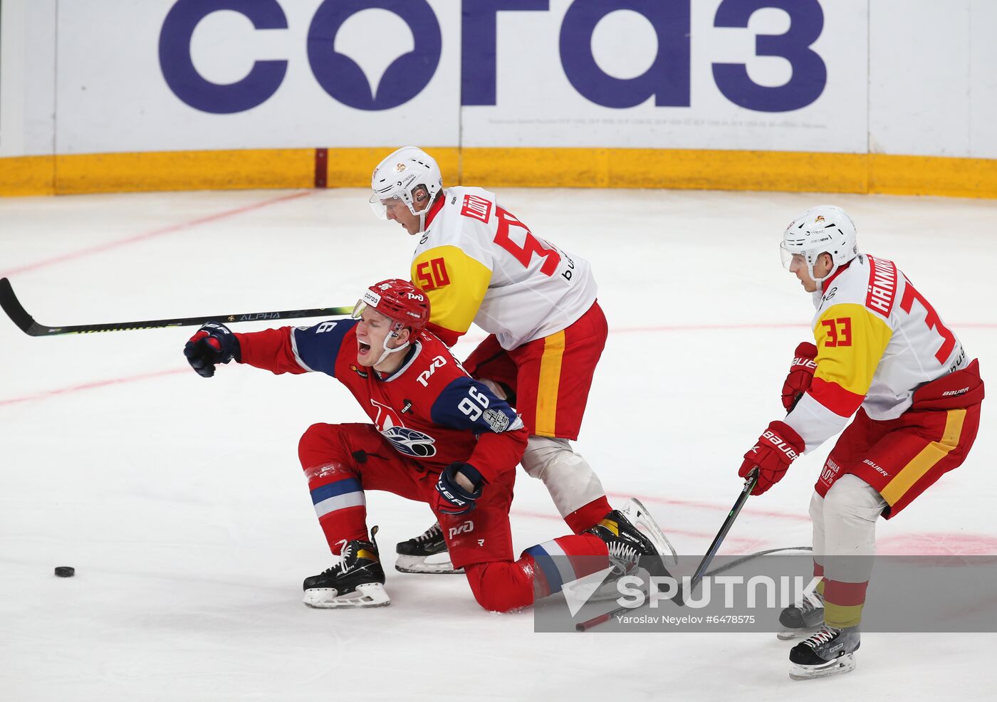 Russia Ice Hockey Lokomotiv - Jokerit