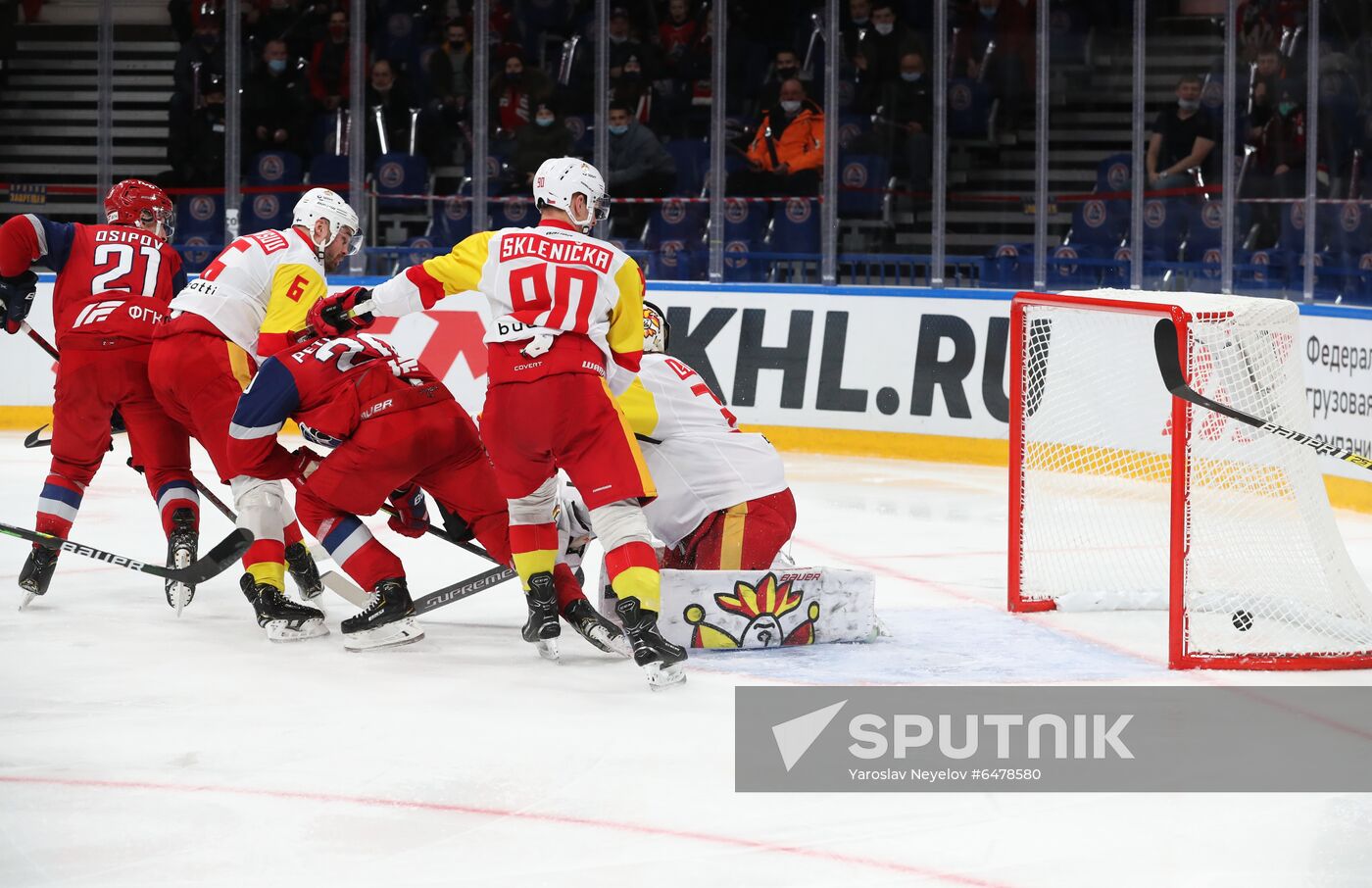 Russia Ice Hockey Lokomotiv - Jokerit