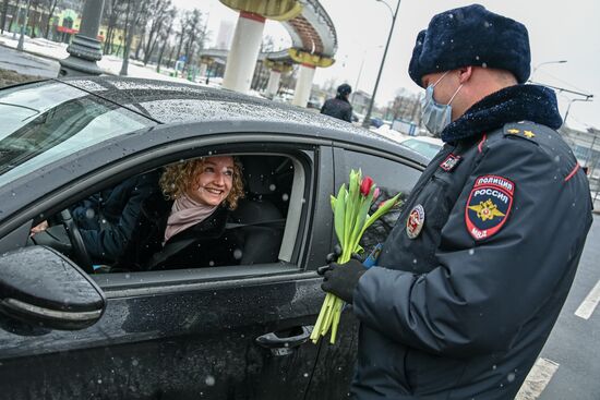 Russia Women's Day Preparation