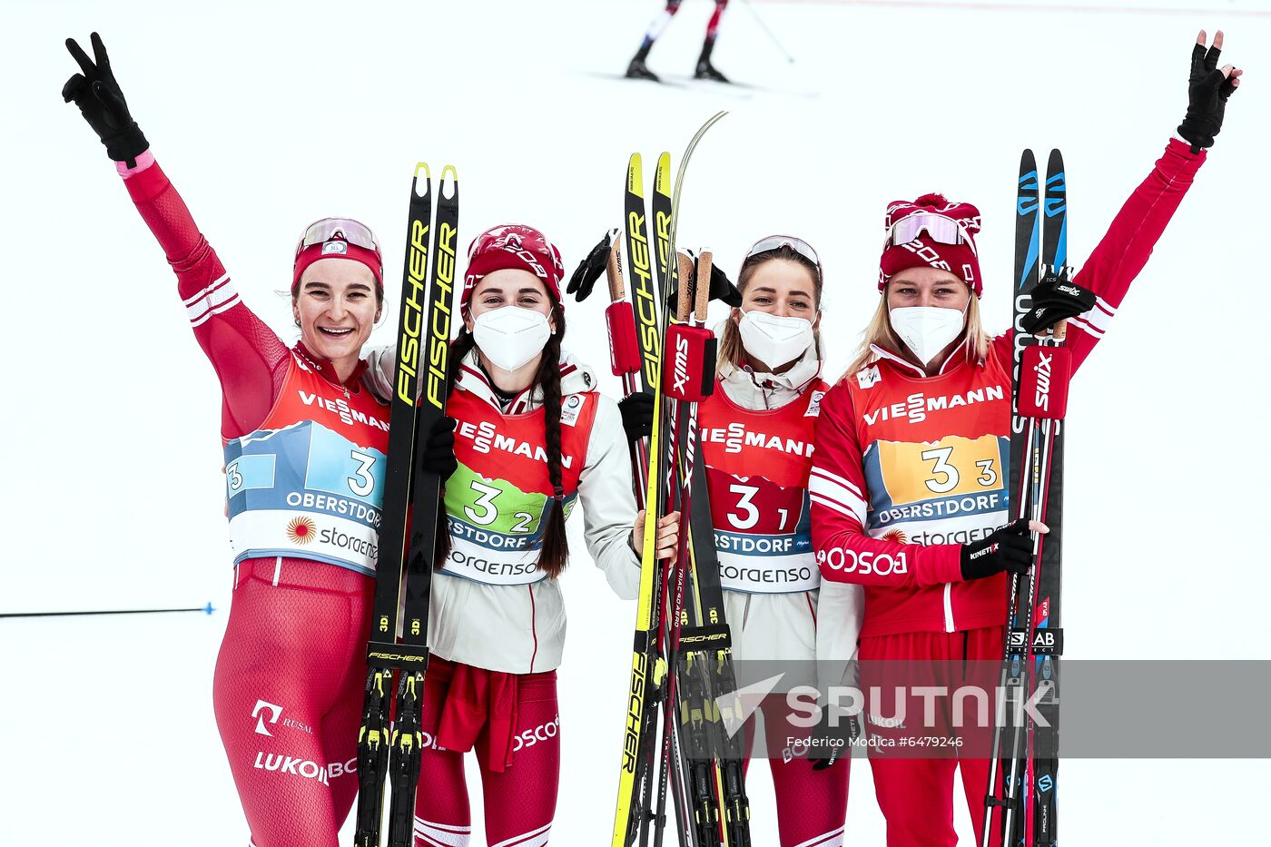 Germany Nordic Worlds Ski Women Relay Race