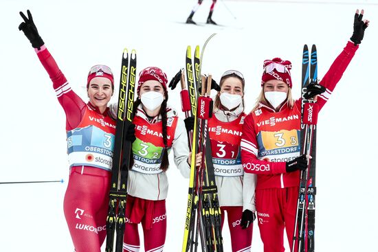 Germany Nordic Worlds Ski Women Relay Race