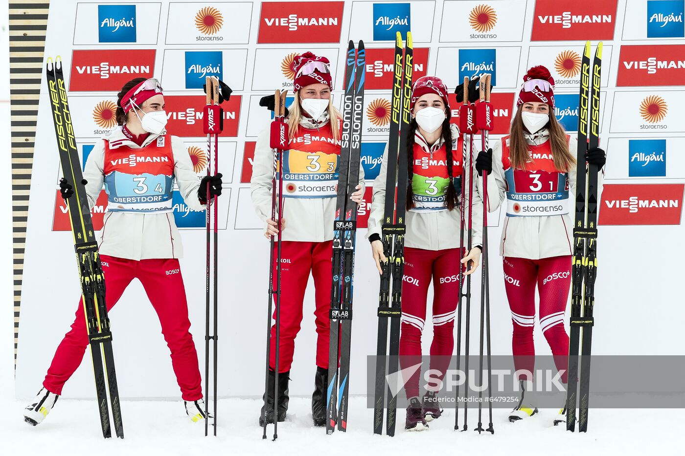 Germany Nordic Worlds Ski Women Relay Race