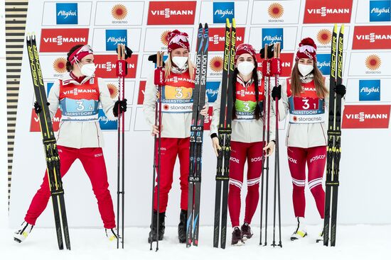 Germany Nordic Worlds Ski Women Relay Race