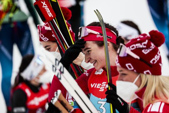 Germany Nordic Worlds Ski Women Relay Race