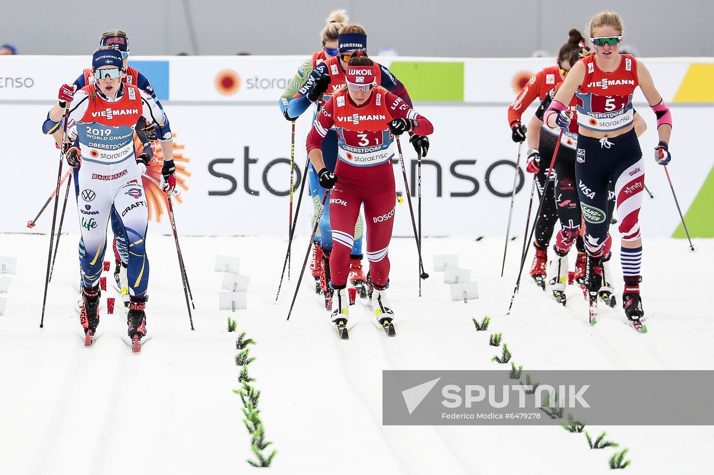 Germany Nordic Worlds Ski Women Relay Race