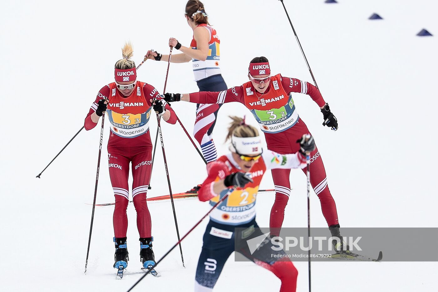 Germany Nordic Worlds Ski Women Relay Race