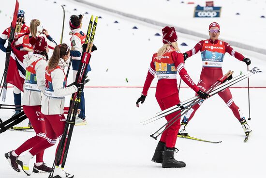 Germany Nordic Worlds Ski Women Relay Race