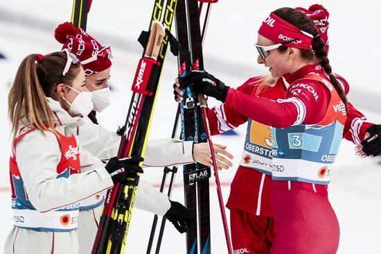 Germany Nordic Worlds Ski Women Relay Race