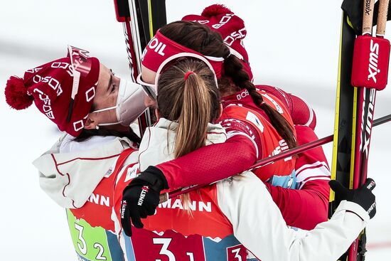 Germany Nordic Worlds Ski Women Relay Race