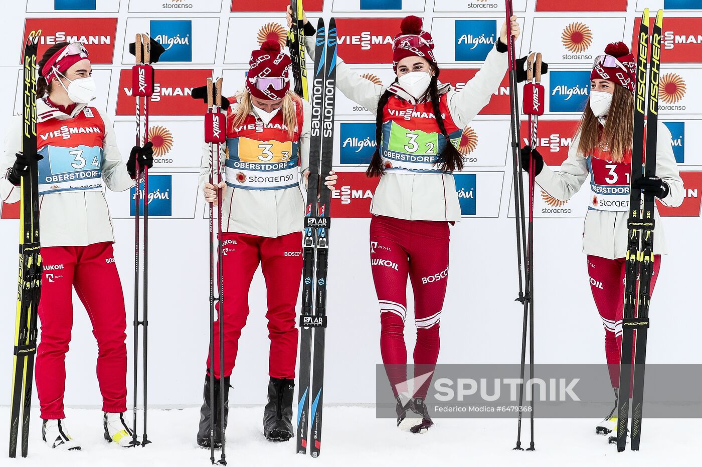 Germany Nordic Worlds Ski Women Relay Race