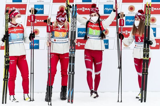 Germany Nordic Worlds Ski Women Relay Race