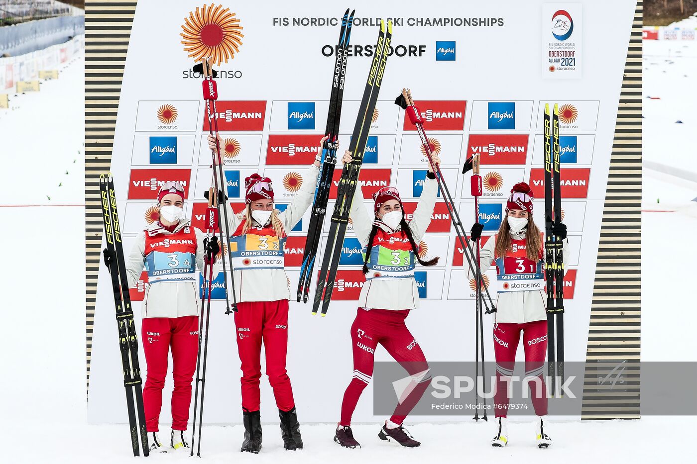 Germany Nordic Worlds Ski Women Relay Race