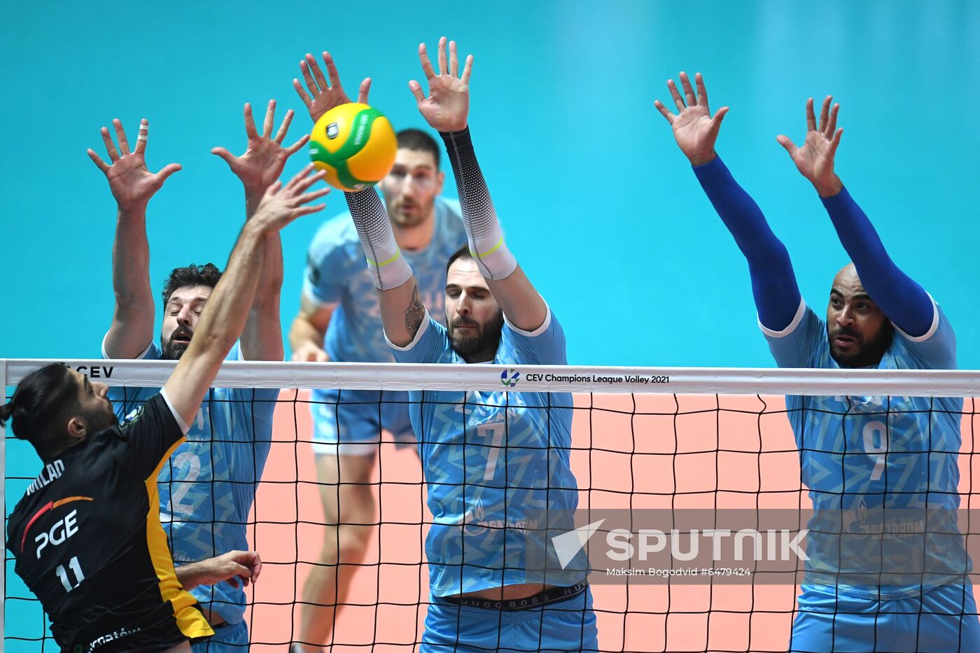 Russia Volleyball Champions League Zenit Kazan - Skra Belchatow