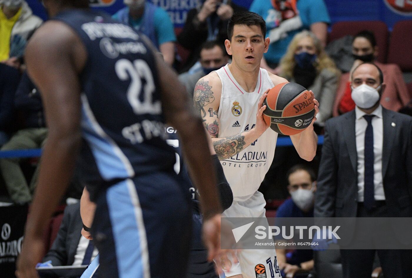 Russia Basketball Euroleague Zenit - Real