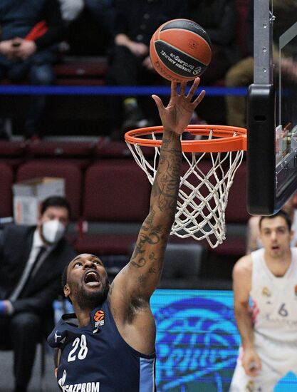 Russia Basketball Euroleague Zenit - Real