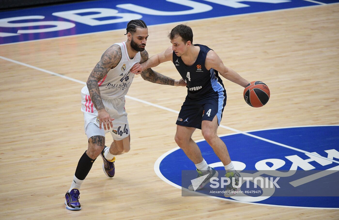 Russia Basketball Euroleague Zenit - Real