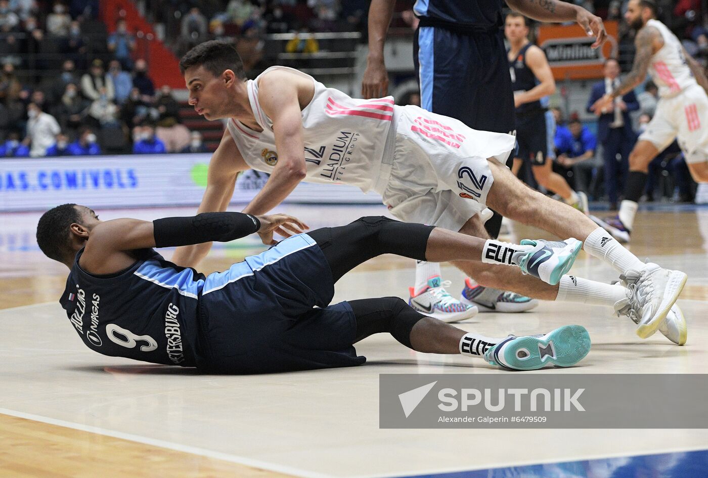 Russia Basketball Euroleague Zenit - Real