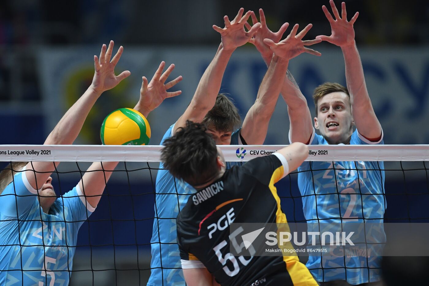 Russia Volleyball Champions League Zenit Kazan - Skra Belchatow