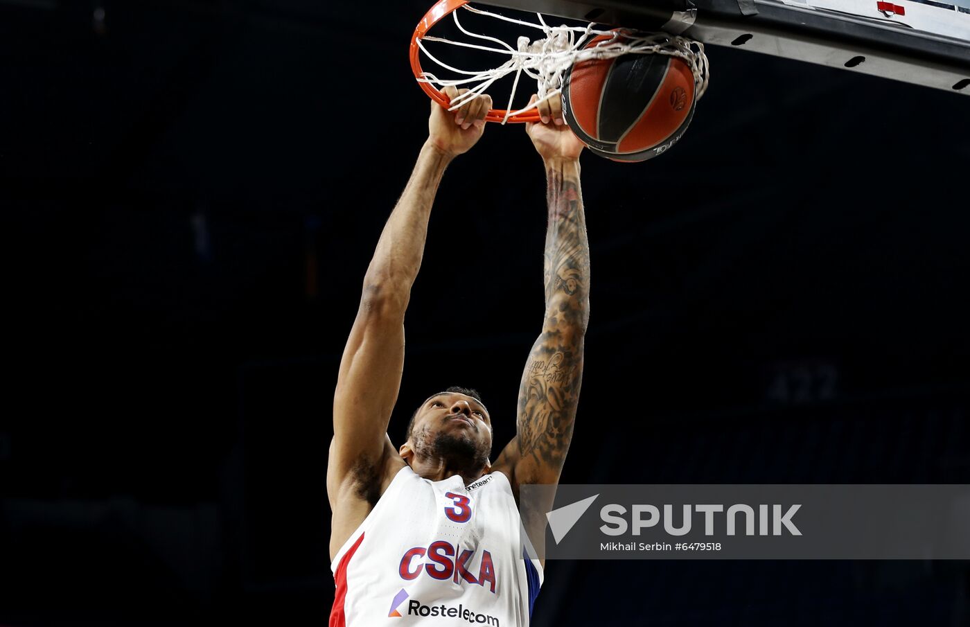 Turkey Basketball Euroleague Anadolu - CSKA