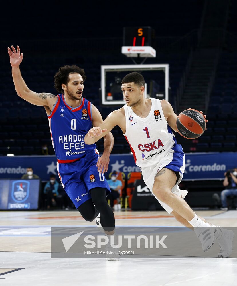 Turkey Basketball Euroleague Anadolu - CSKA