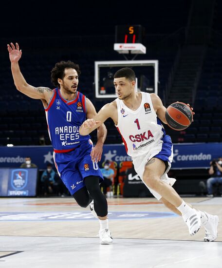 Turkey Basketball Euroleague Anadolu - CSKA