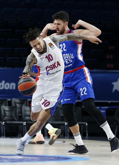 Turkey Basketball Euroleague Anadolu - CSKA