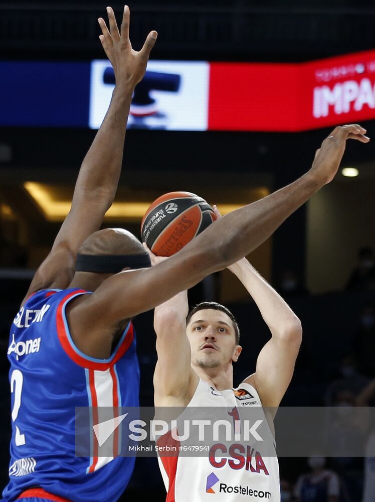 Turkey Basketball Euroleague Anadolu - CSKA