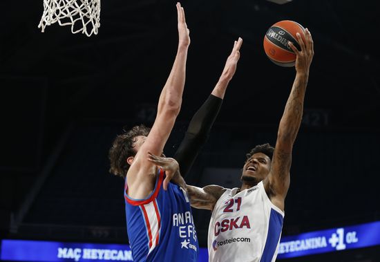 Turkey Basketball Euroleague Anadolu - CSKA