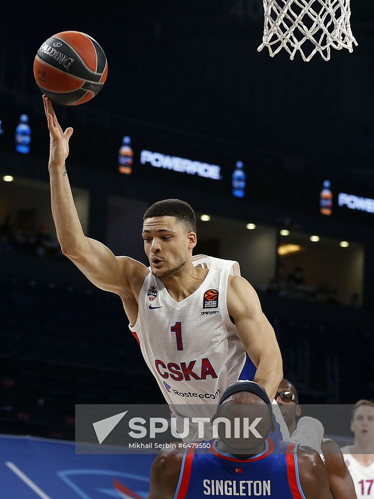 Turkey Basketball Euroleague Anadolu - CSKA