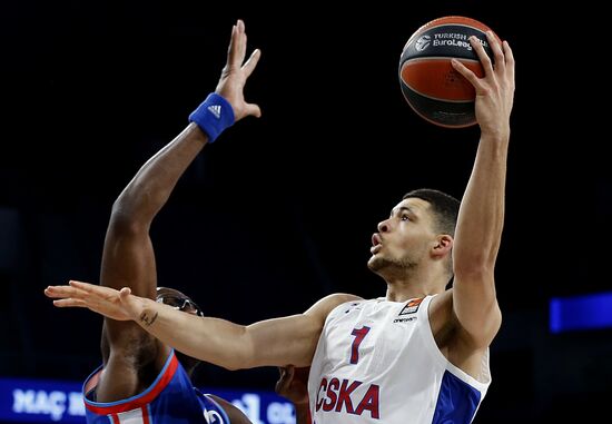Turkey Basketball Euroleague Anadolu - CSKA