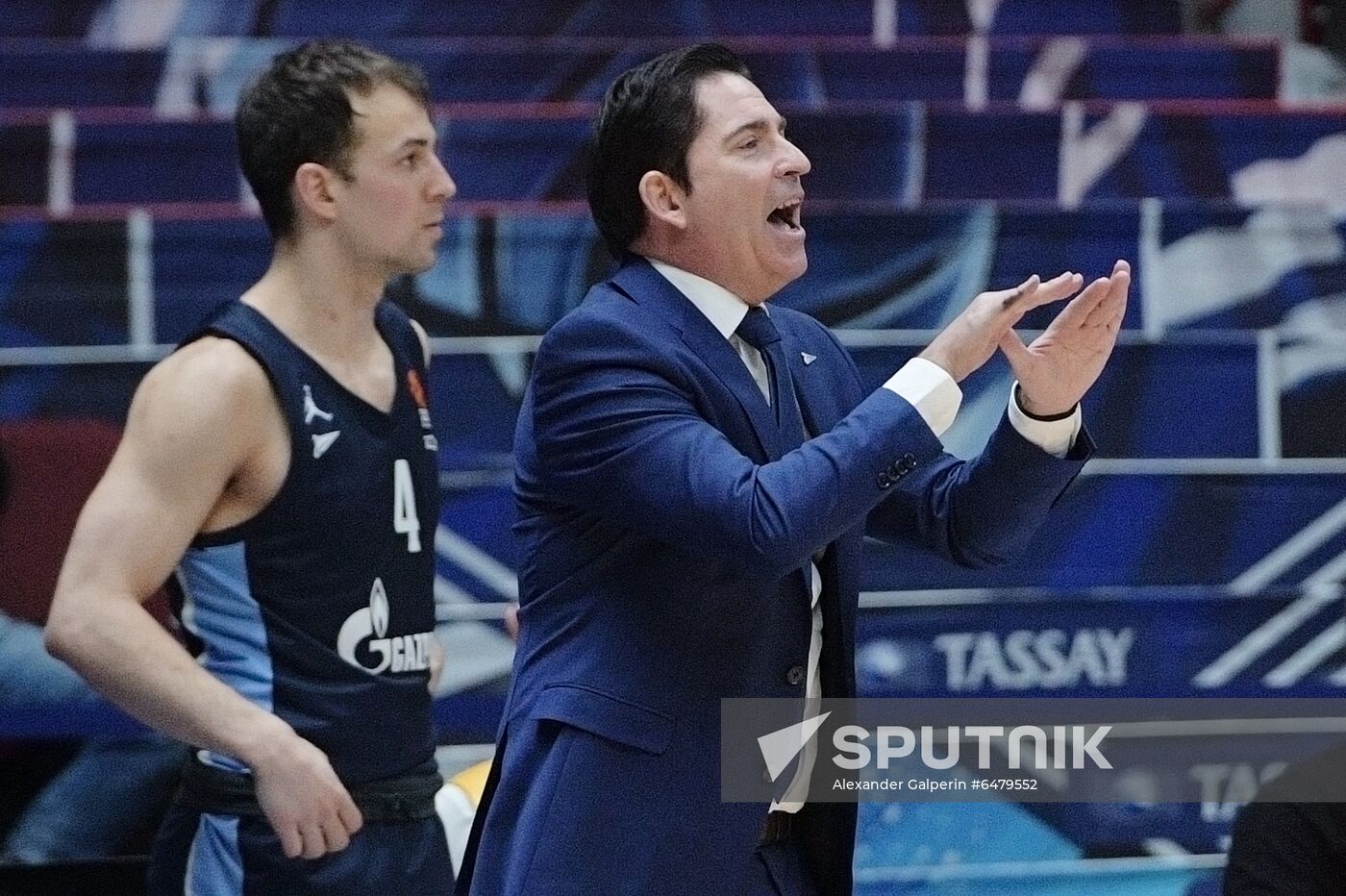 Russia Basketball Euroleague Zenit - Real