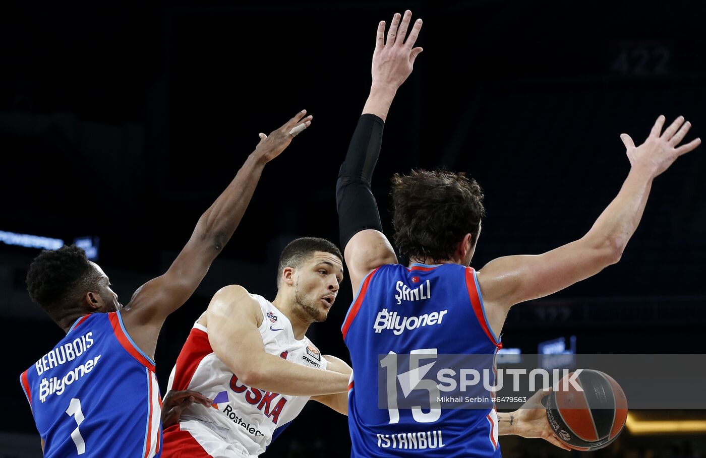 Turkey Basketball Euroleague Anadolu - CSKA