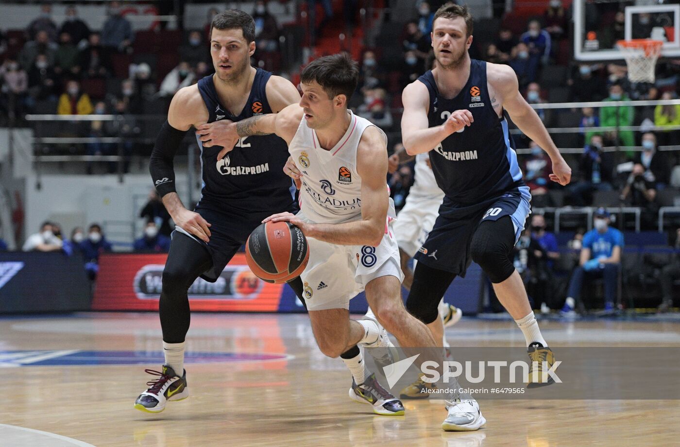 Russia Basketball Euroleague Zenit - Real