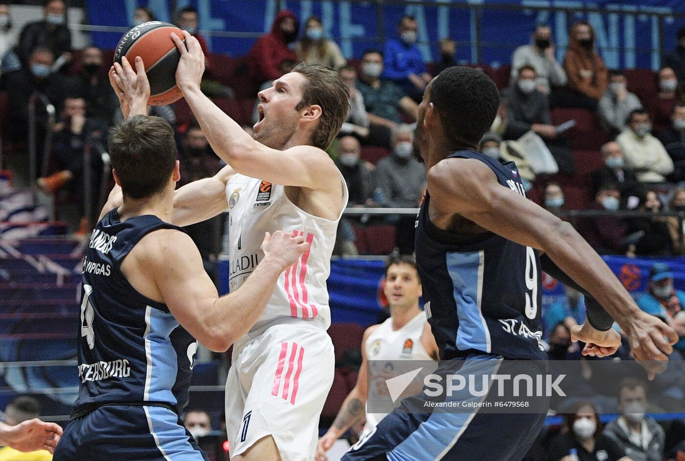 Russia Basketball Euroleague Zenit - Real