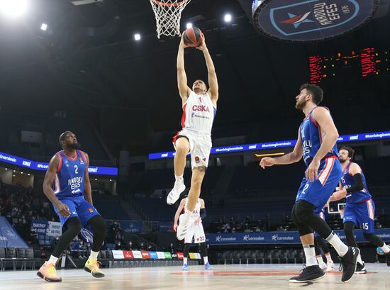 Turkey Basketball Euroleague Anadolu - CSKA