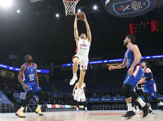 Turkey Basketball Euroleague Anadolu - CSKA