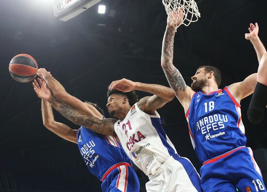 Turkey Basketball Euroleague Anadolu - CSKA