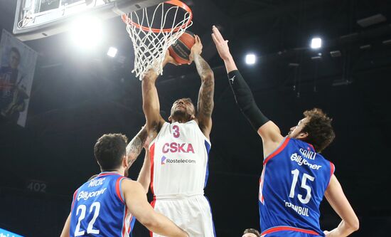 Turkey Basketball Euroleague Anadolu - CSKA
