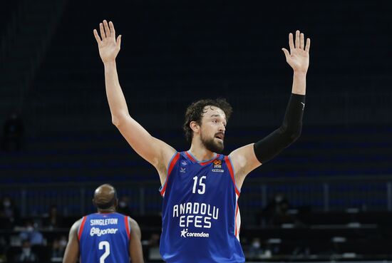 Turkey Basketball Euroleague Anadolu - CSKA